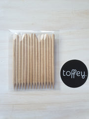 Orange Sticks - Packs of 15, 50 or 100