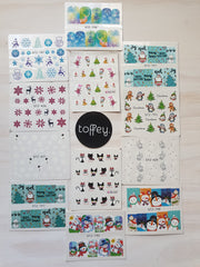 XMAS  - Water transfer decals Kids Christmas