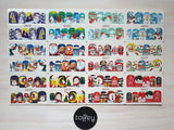 XMAS - Water transfer decals sheet christmas colourful