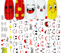 Smile 2 Sticker sheet