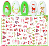Christmas sticker sheet