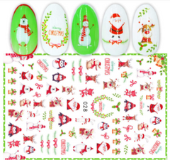 Christmas sticker sheet