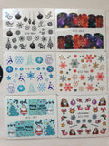 XMAS  - Water transfer decals #2