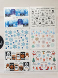 XMAS - Water transfer decals #5
