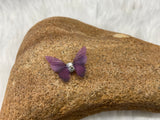 Magnetic purple butterfly charm